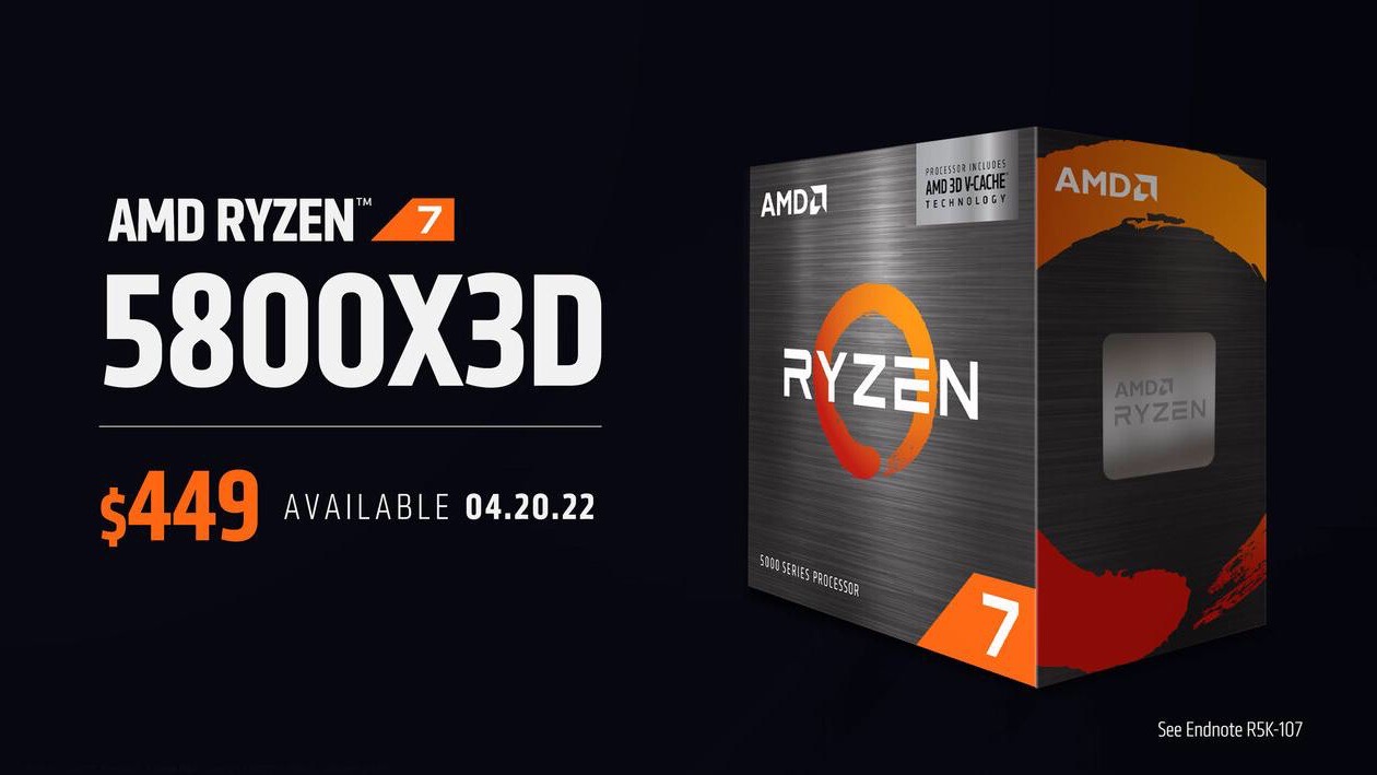 AMD Ryzen 5800X3D